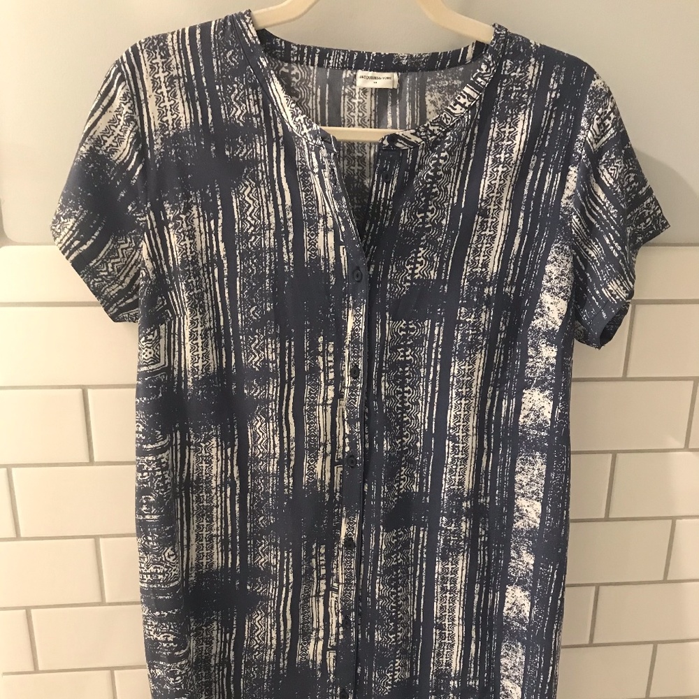 Button up dress